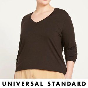 Long Sleeve V Rex in Black (S)